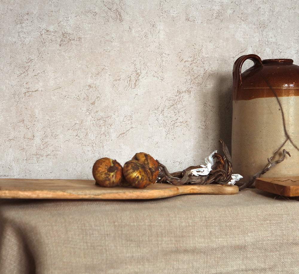 Desert Lodge - Washed Concrete plain wallpaper AS Creation    