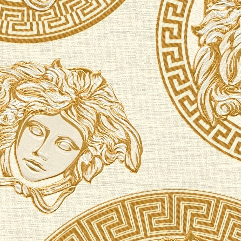 Versace 5 -  Medusa Duo designer wallpaper AS Creation    