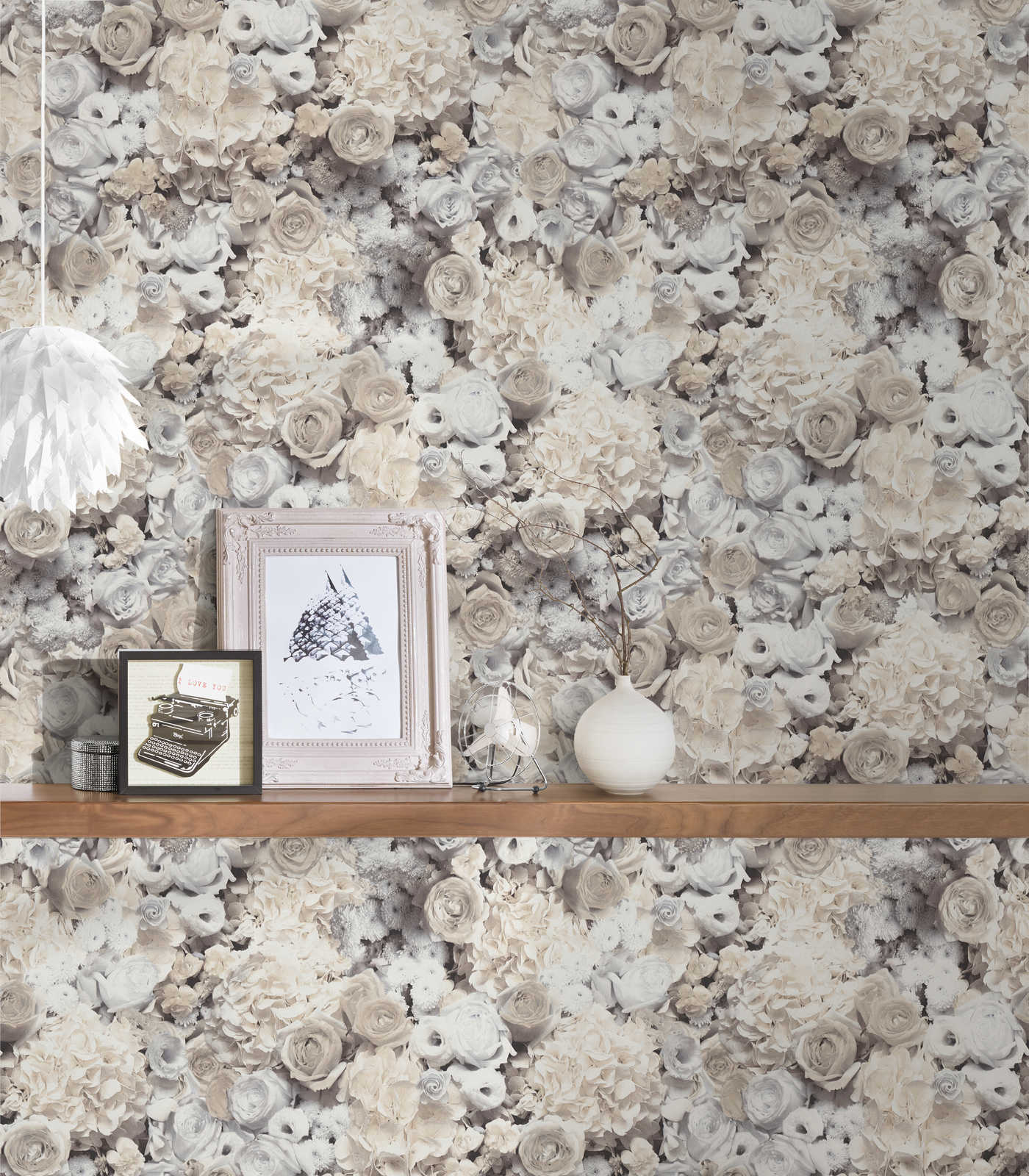 Trendwall 2 - Roses botanical wallpaper AS Creation    