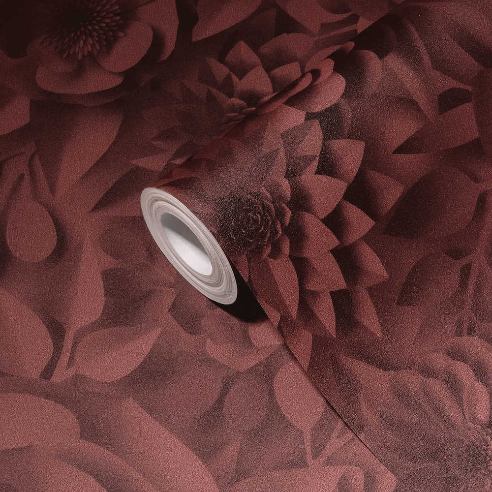 Pint Walls -  3D Effect Roses botanical wallpaper AS Creation    