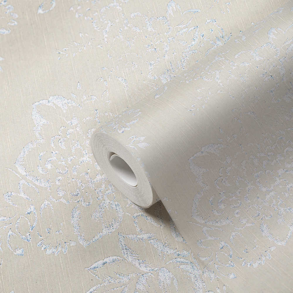 Metallic Silk textile wallpaper AS Creation    