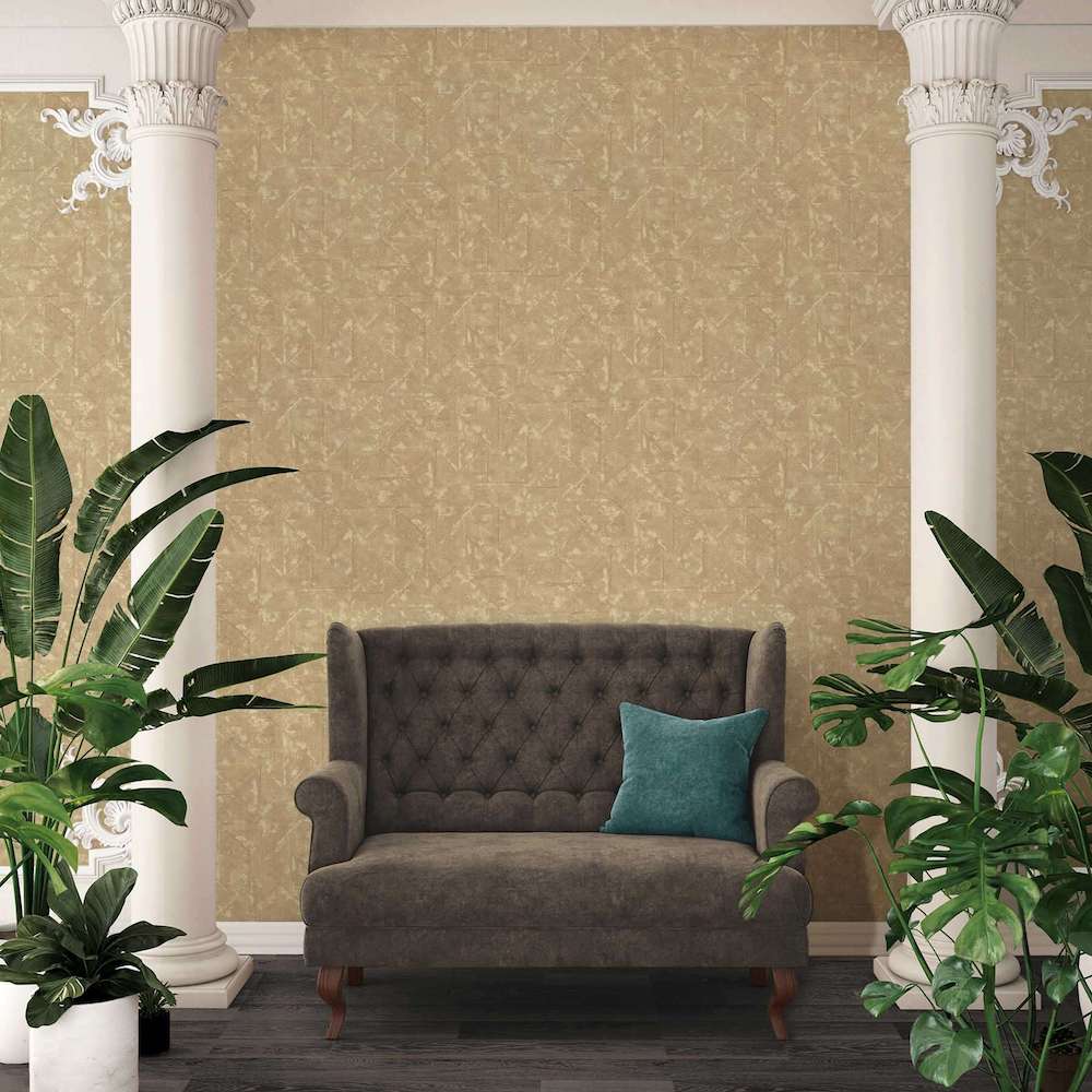 Absolutely Chic - Textured Geometry geometric wallpaper AS Creation    