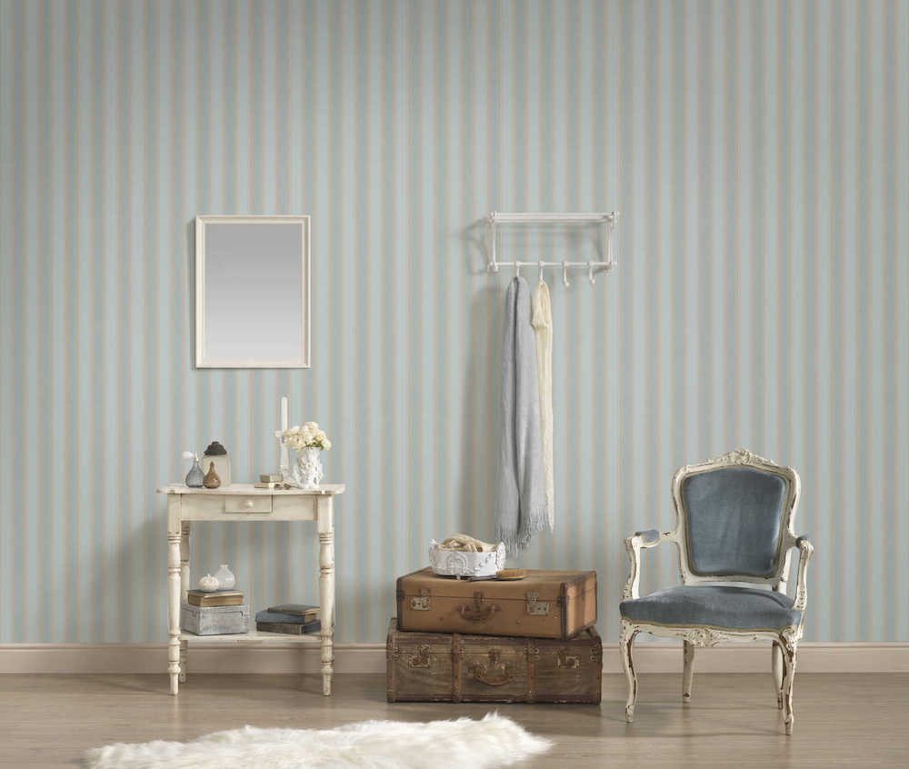 Bude 2.0 - Glitterati Stripe stripe wallpaper AS Creation    