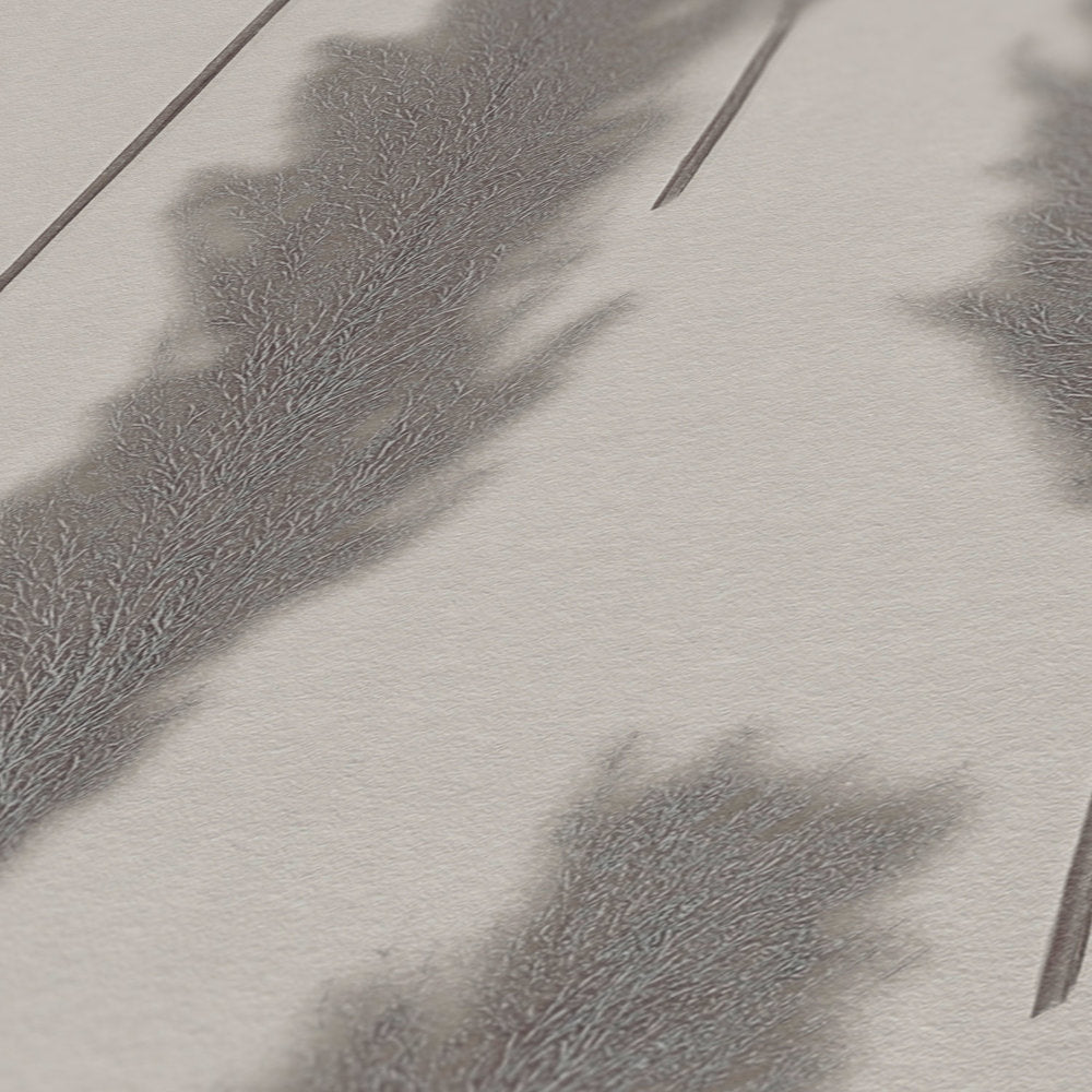Hygge 2 -  Pampas Grass botanical wallpaper AS Creation    