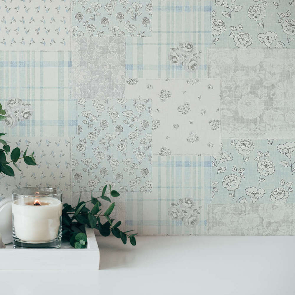 Maison Charme - Country Floral botanical wallpaper AS Creation    