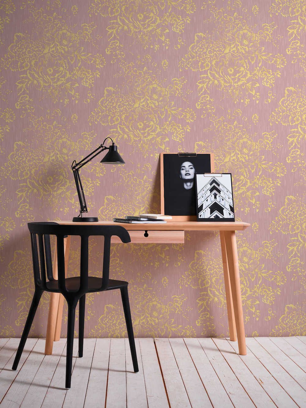 Metallic Silk textile wallpaper AS Creation    