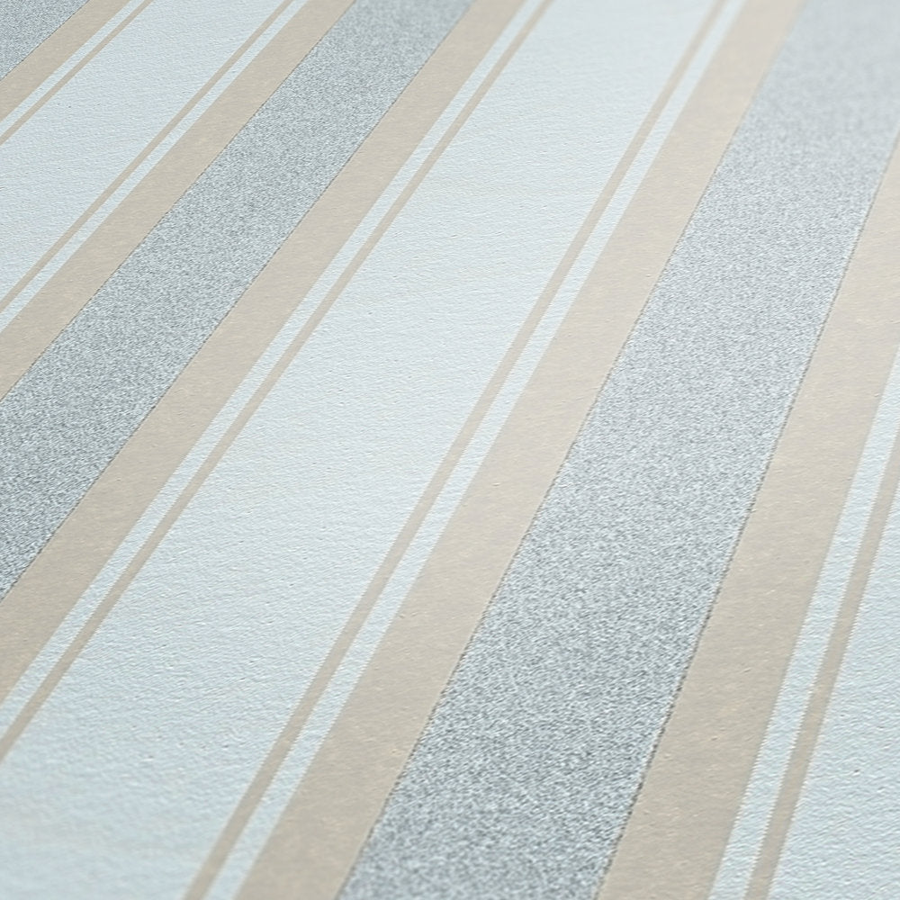 Bude 2.0 - Glitterati Stripe stripe wallpaper AS Creation    