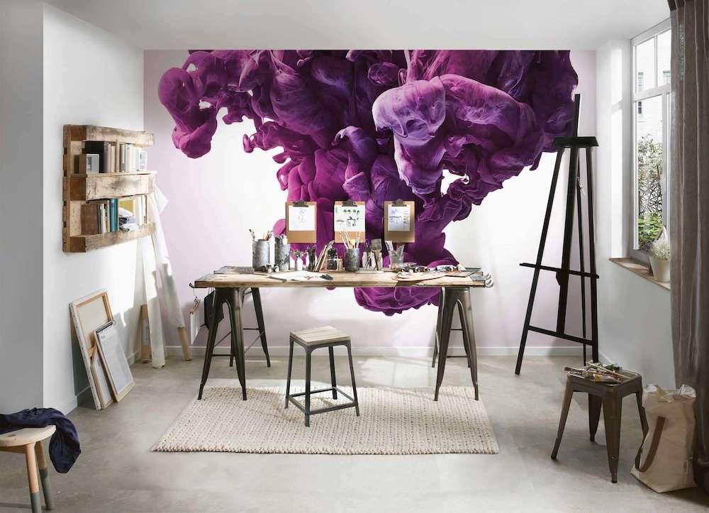 Design Walls - Abstract Smoke Art digital print AS Creation    