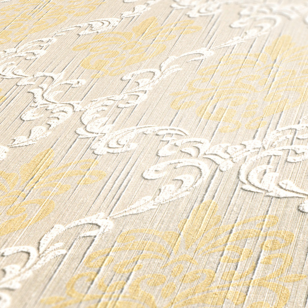 Tessuto - Filigree Trellis textile wallpaper AS Creation    