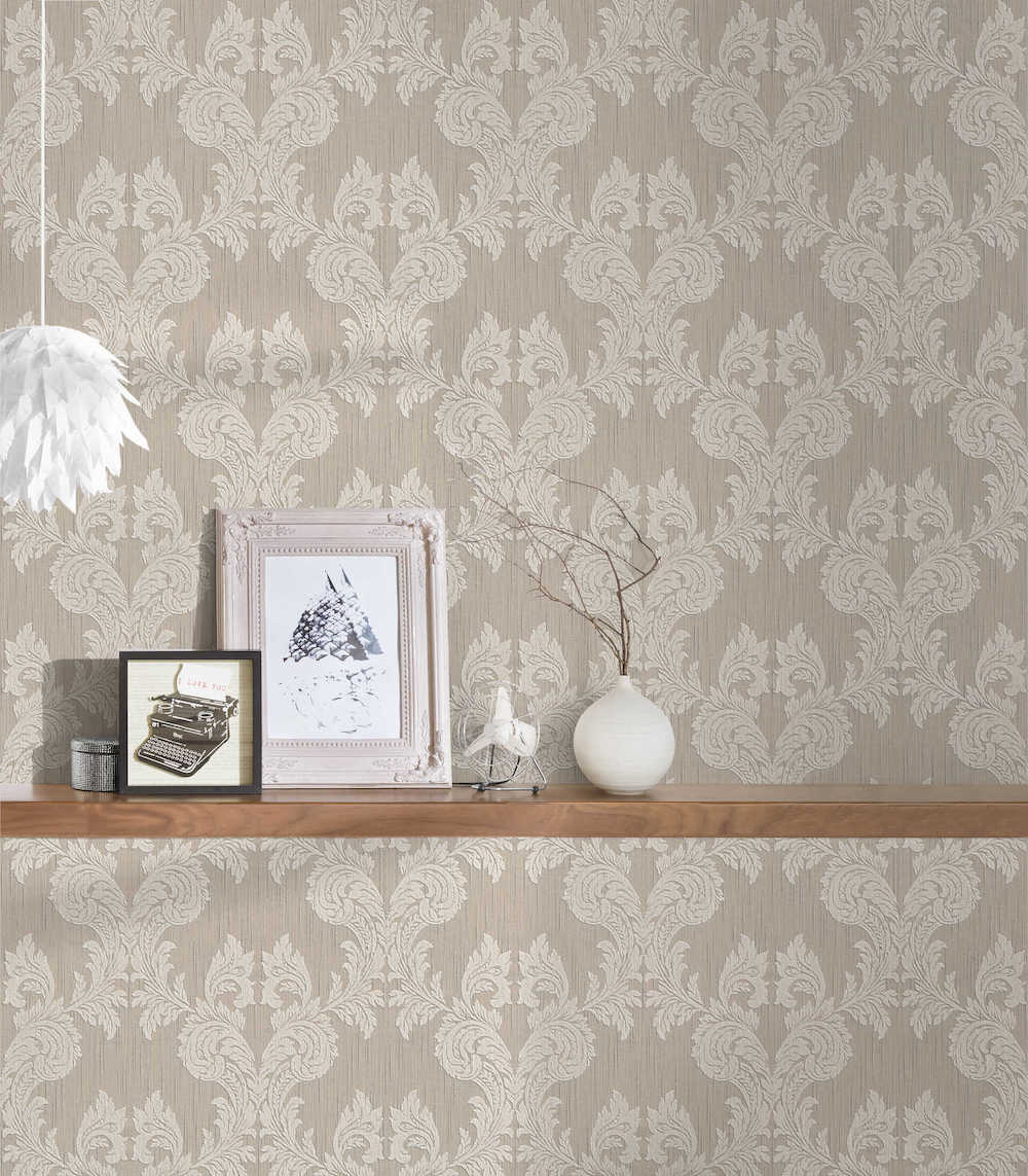 Tessuto - Baroque Texture textile wallpaper AS Creation    