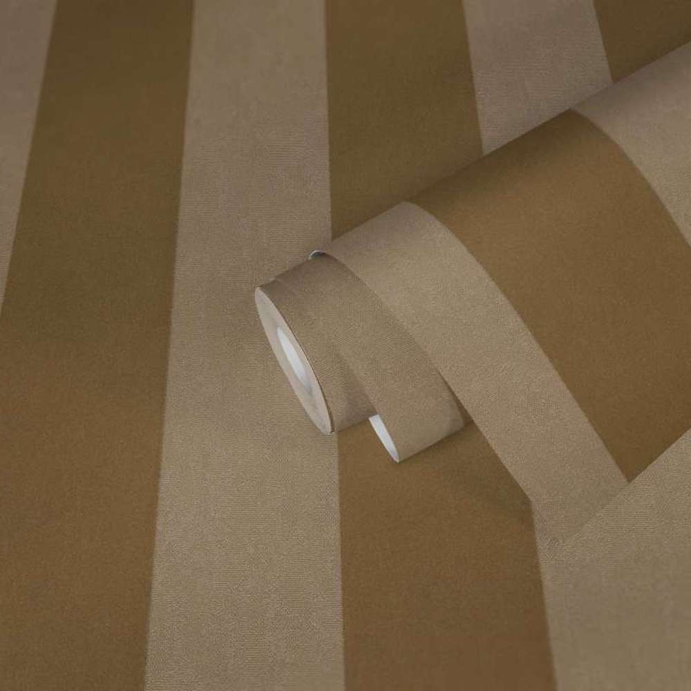Castello -  Flock Baroque Stripe textile wallpaper AS Creation    