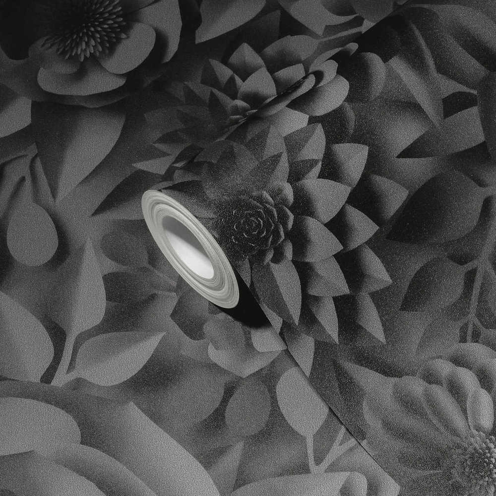 Pint Walls -  3D Effect Roses botanical wallpaper AS Creation    