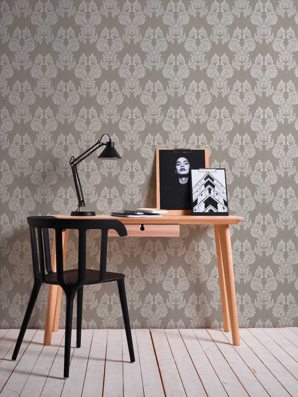 Tessuto - Baroque Texture textile wallpaper AS Creation    