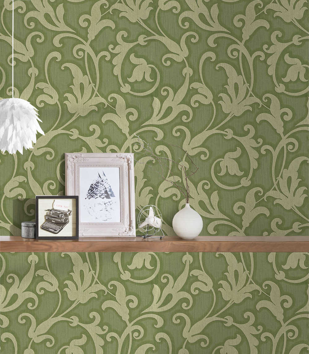 Tessuto - Fancy Filigree textile wallpaper AS Creation    