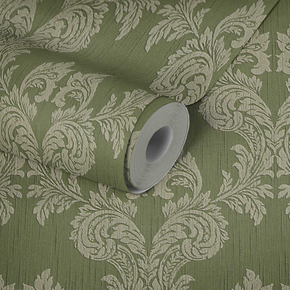 Tessuto - Baroque Texture textile wallpaper AS Creation    