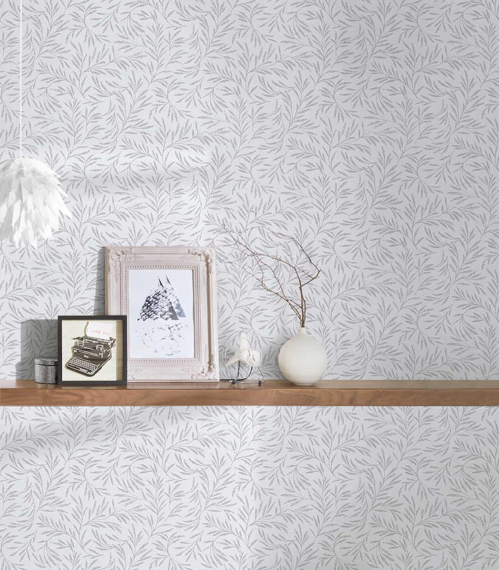 Alpha - Metallic Botanical botanical wallpaper AS Creation    