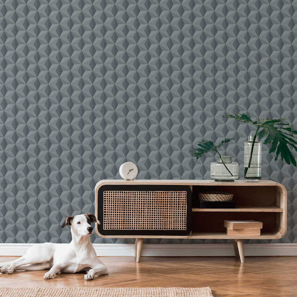 New life - Glittering Geometrics geometric wallpaper AS Creation    