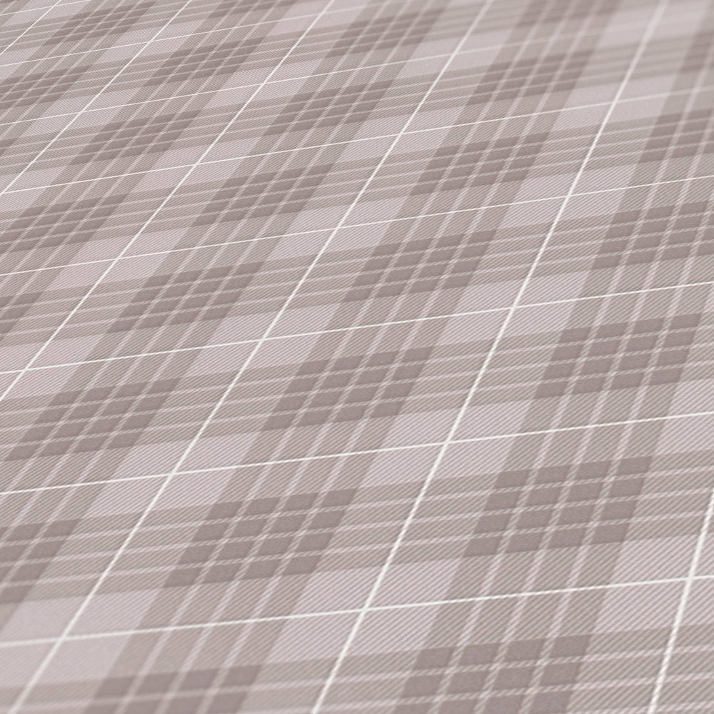 Art of Eden - Checkered Flannel geometric wallpaper AS Creation    