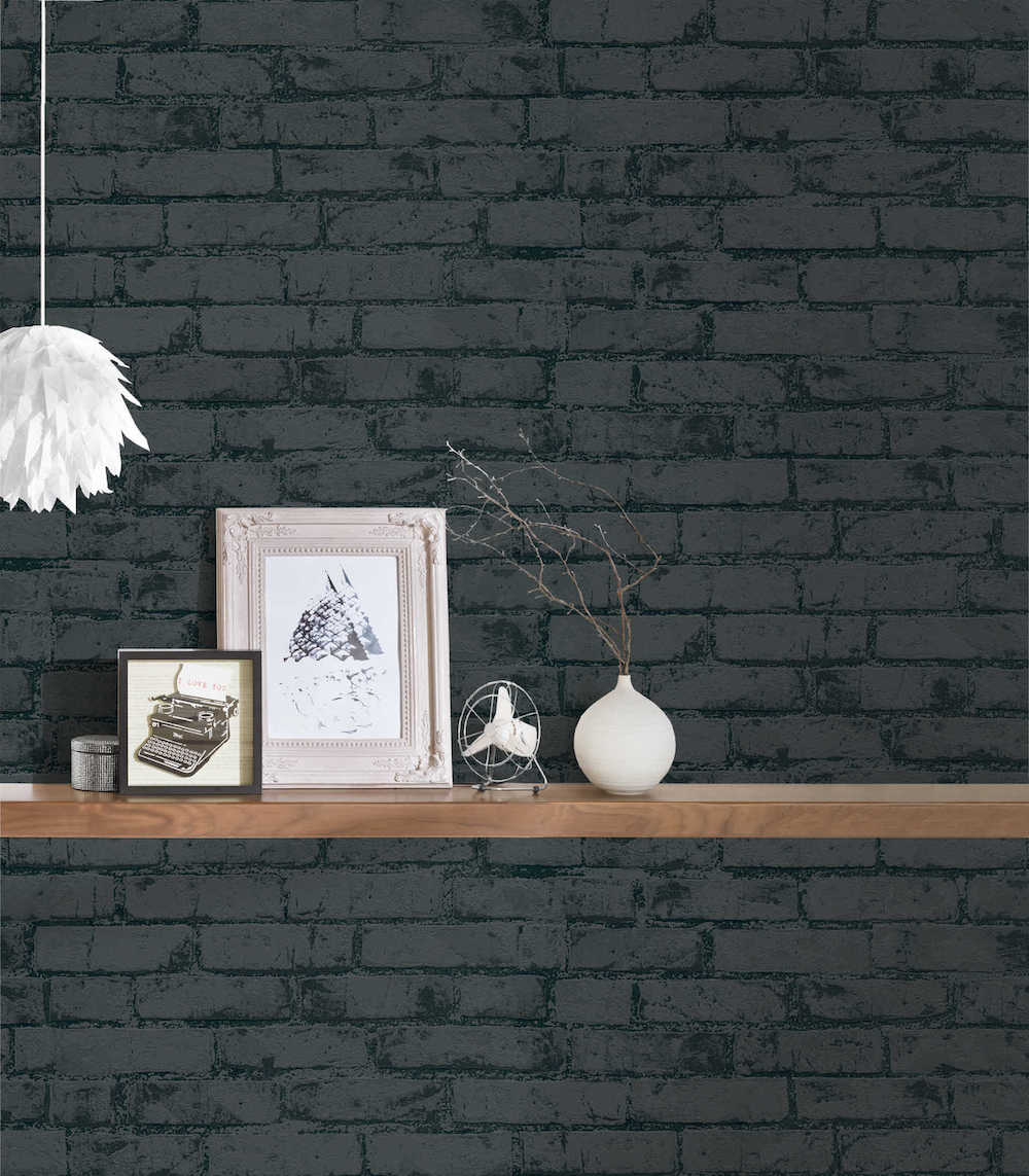 Industrial Elements - Contemporary Brick industrial wallpaper AS Creation    