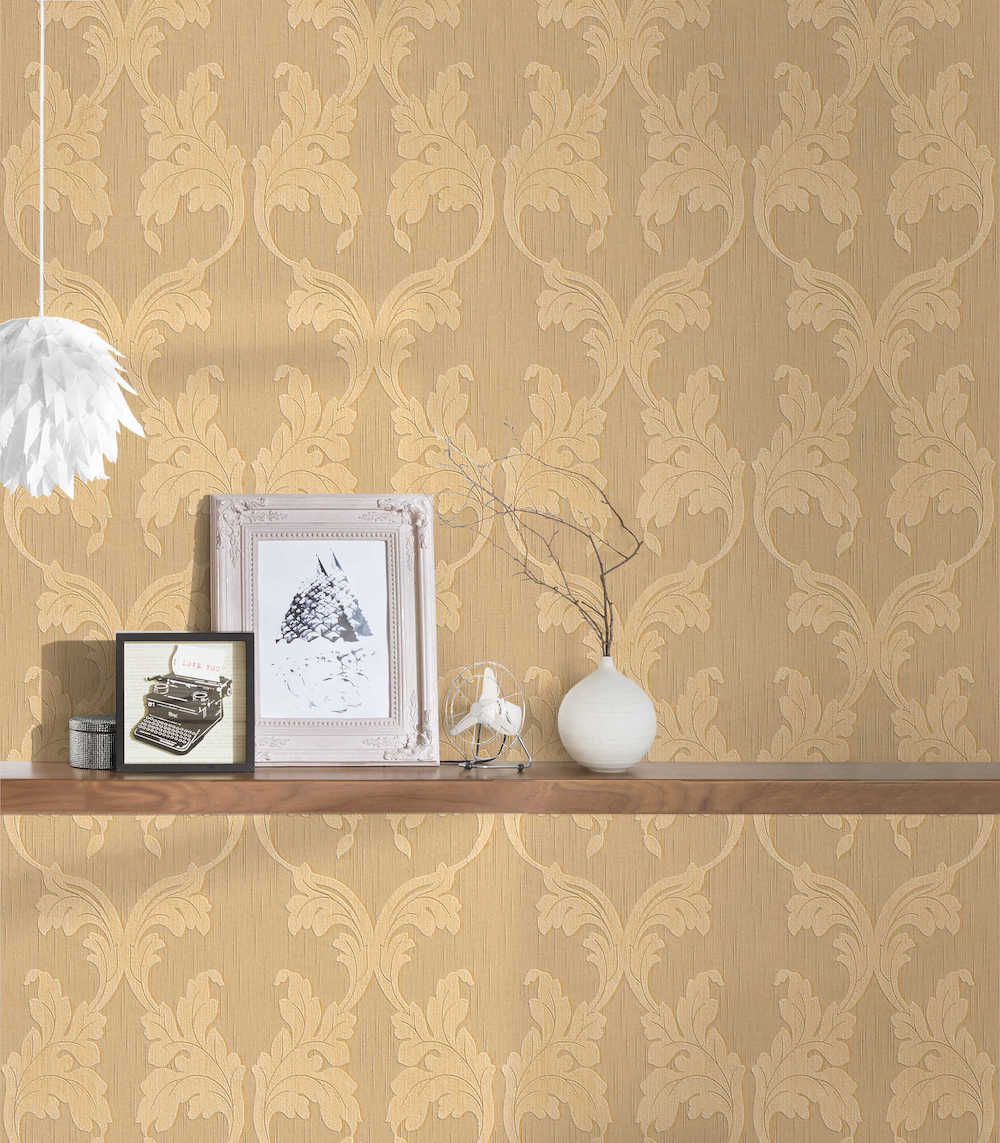 Tessuto - Textured Filigree textile wallpaper AS Creation    
