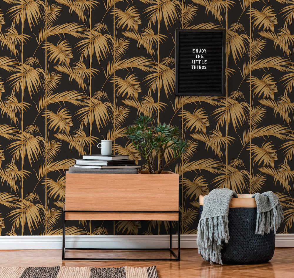 Metropolitan Stories - Palm Glam botanical wallpaper AS Creation    