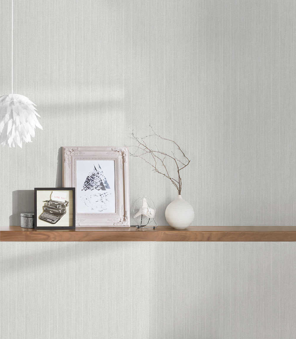 Michalsky 3 - Original  Self Subtle Stripe plain wallpaper AS Creation    