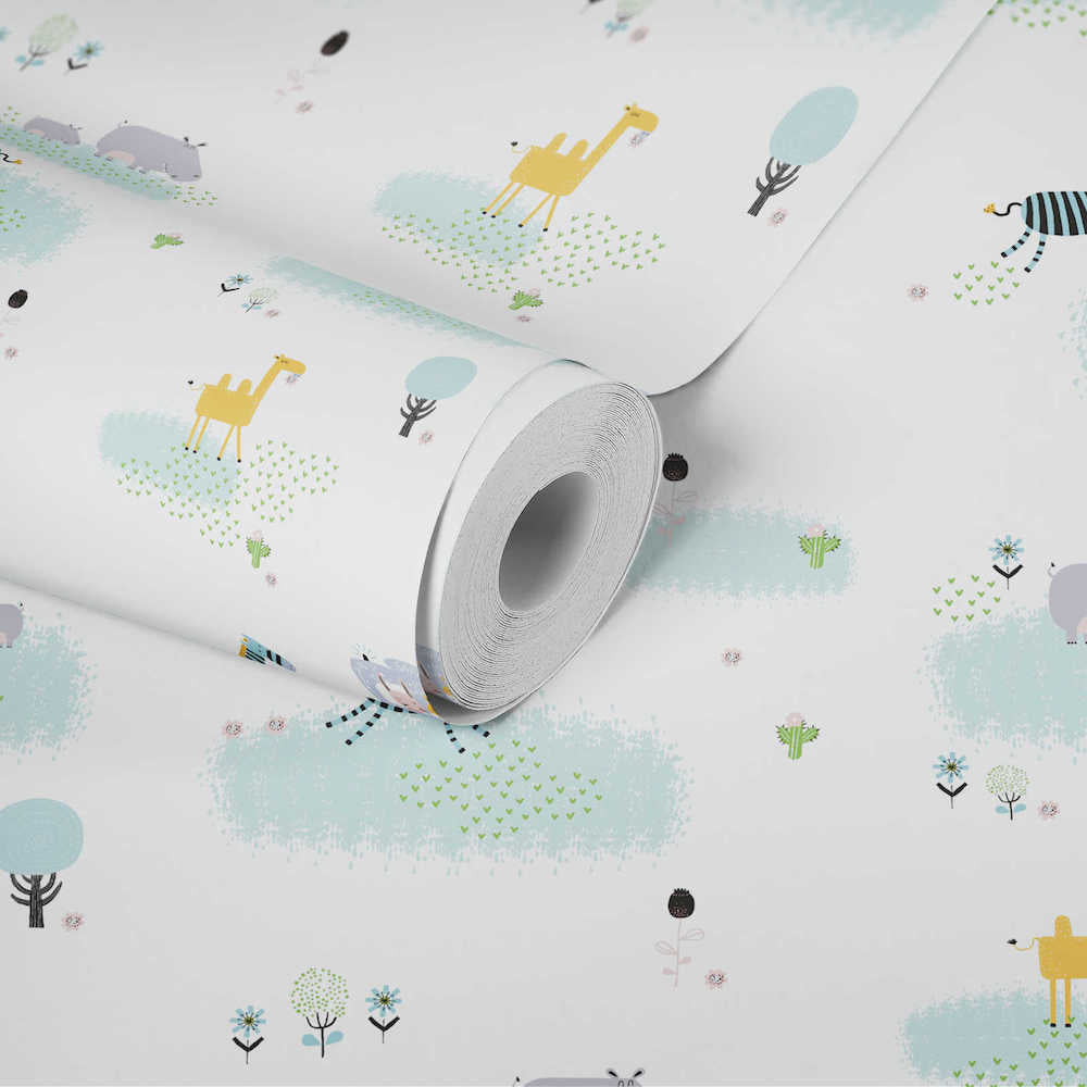 Little Love - On Safari kids wallpaper AS Creation    