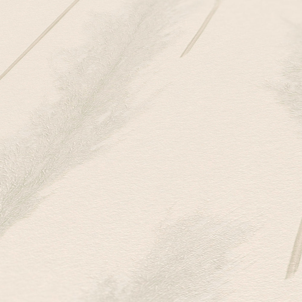 Hygge 2 -  Pampas Grass botanical wallpaper AS Creation    