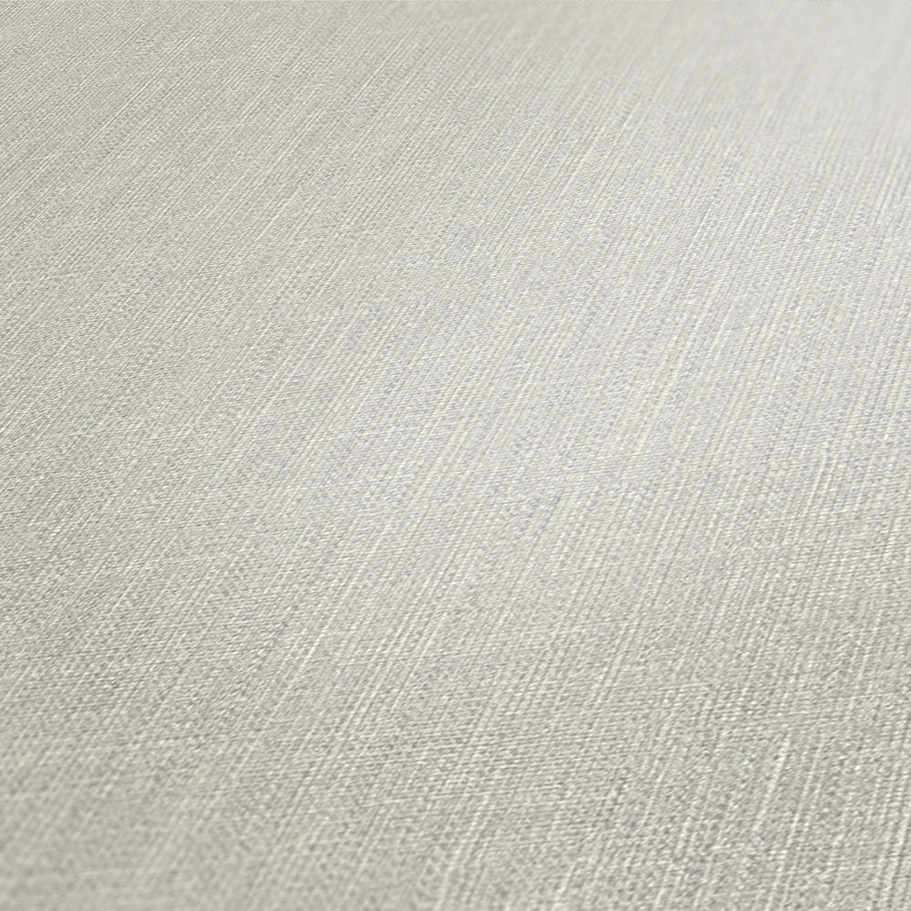 Metropolitan Stories - Linen Fresh plain wallpaper AS Creation    