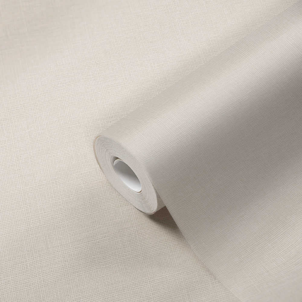 House of Turnowsky - Linen Style plain wallpaper AS Creation    