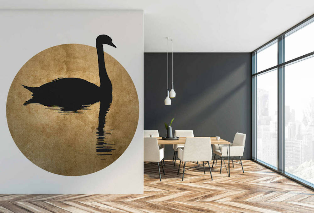 ARTist - The Swan 2 digital print AS Creation    