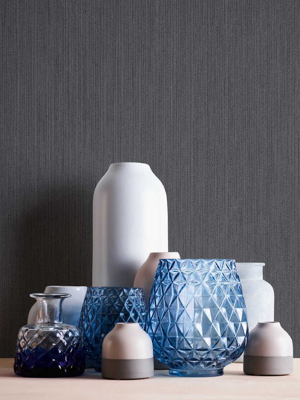 Michalsky 3 - Original  Self Subtle Stripe plain wallpaper AS Creation    