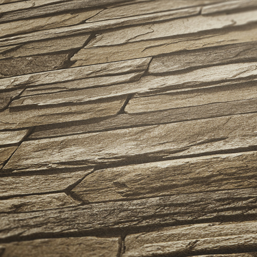 Industrial Elements - Stone Slate industrial wallpaper AS Creation    