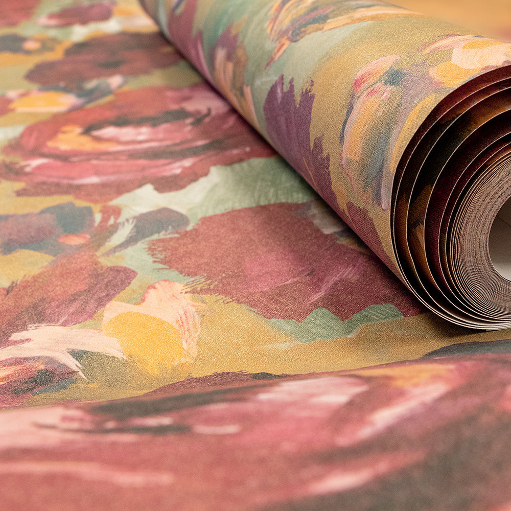 Julie Feels Home - Paeonia botanical wallpaper Hohenberger    