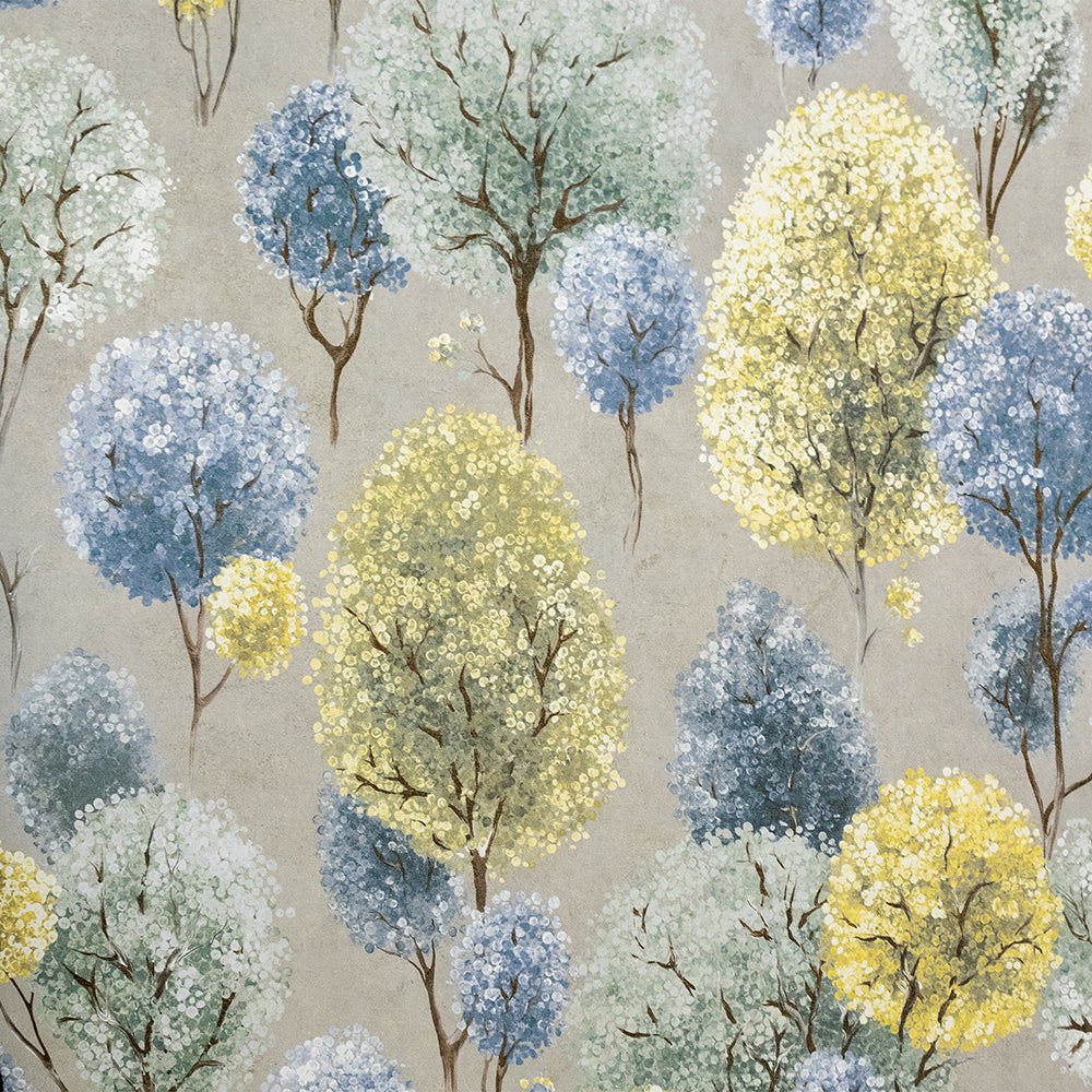Julie Feels Home - Tilia botanical wallpaper Hohenberger Roll Citron Stone  26923-HTM