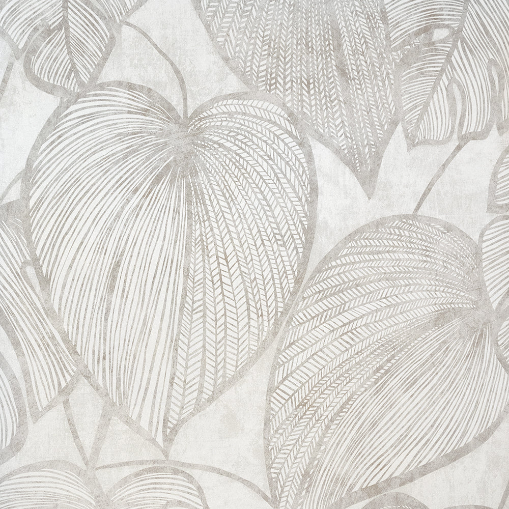 Julie Feels Home - Monstera botanical wallpaper Hohenberger Roll Marrow White  26941-HTM