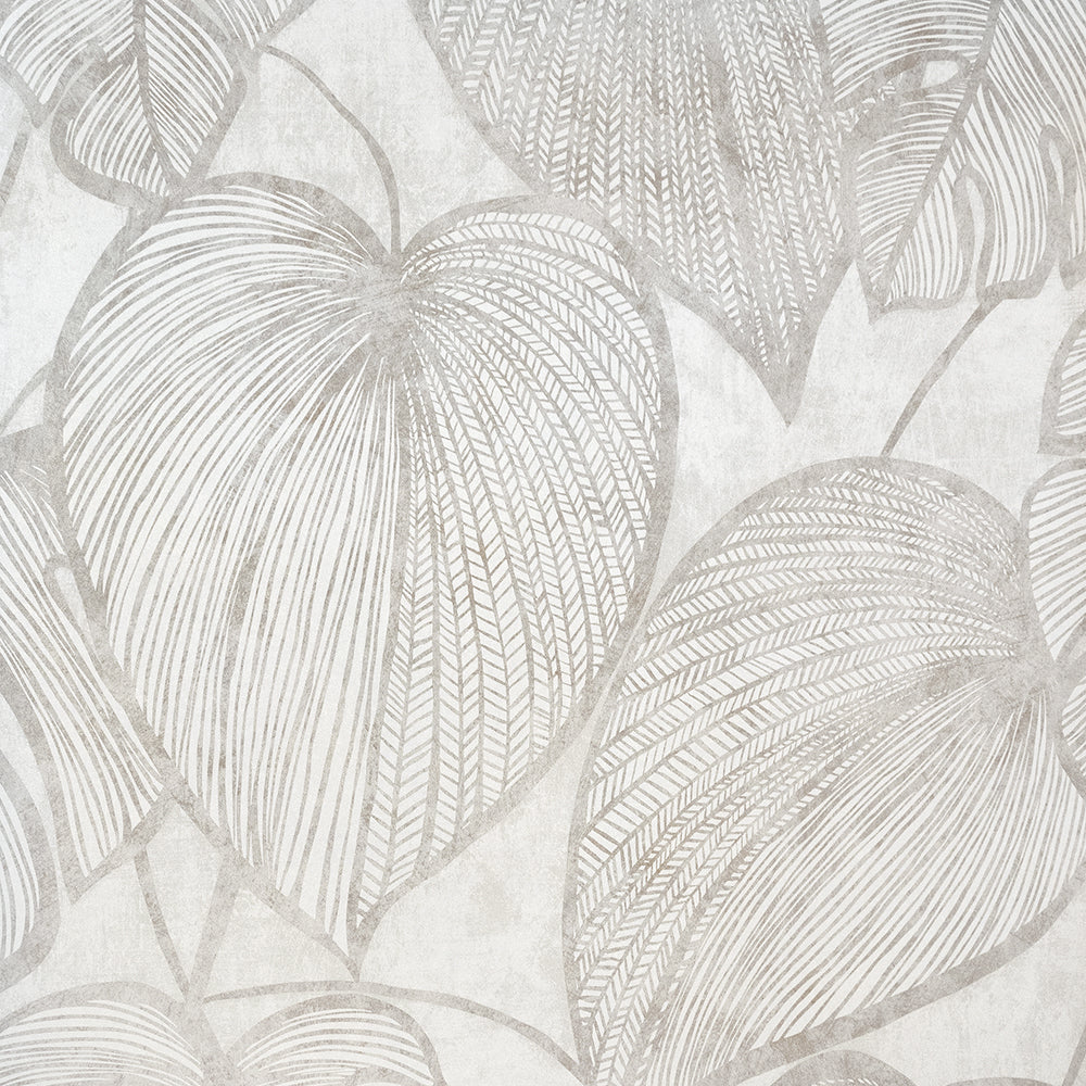 Julie Feels Home - Monstera botanical wallpaper Hohenberger Roll Marrow White  26941-HTM