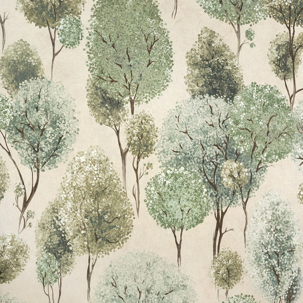 Julie Feels Home - Tilia botanical wallpaper Hohenberger Roll Sage Grey  26924-HTM
