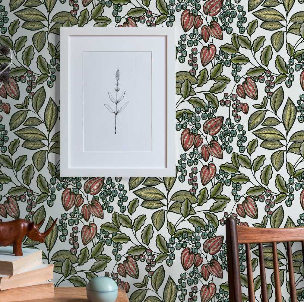 Floral Impression - Botanical Delight botanical wallpaper AS Creation    
