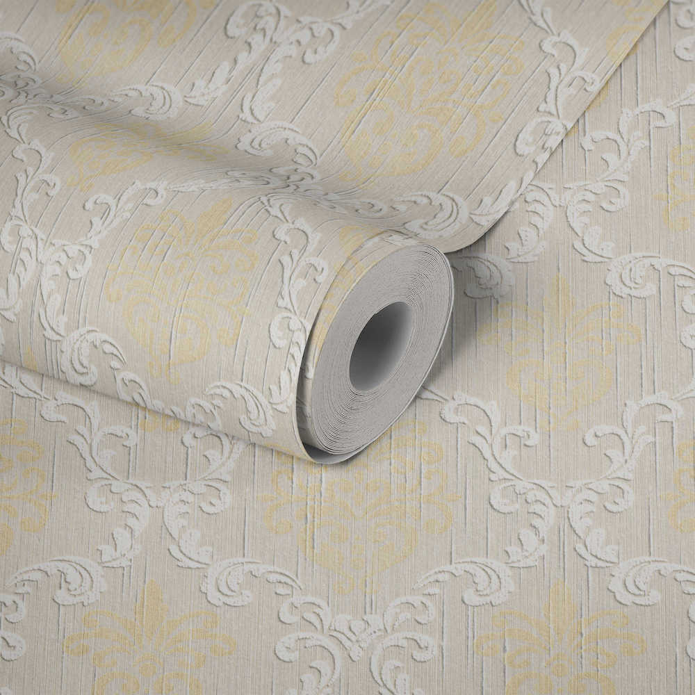 Tessuto - Filigree Trellis textile wallpaper AS Creation    