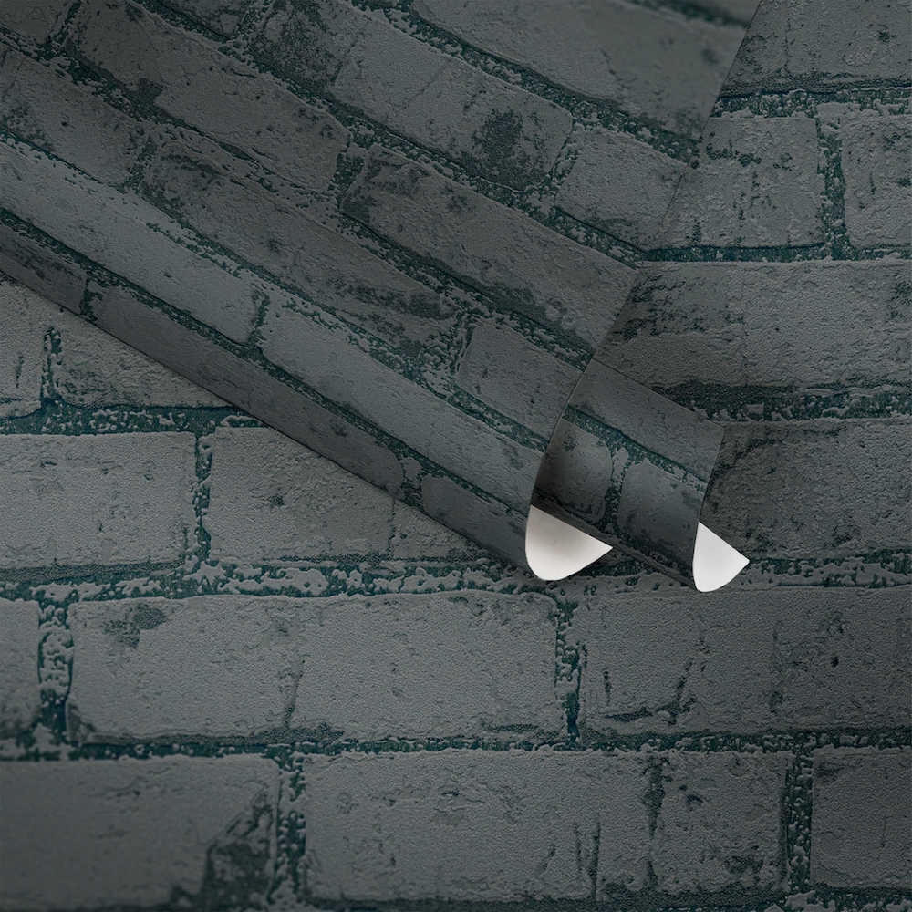 Industrial Elements - Contemporary Brick industrial wallpaper AS Creation    