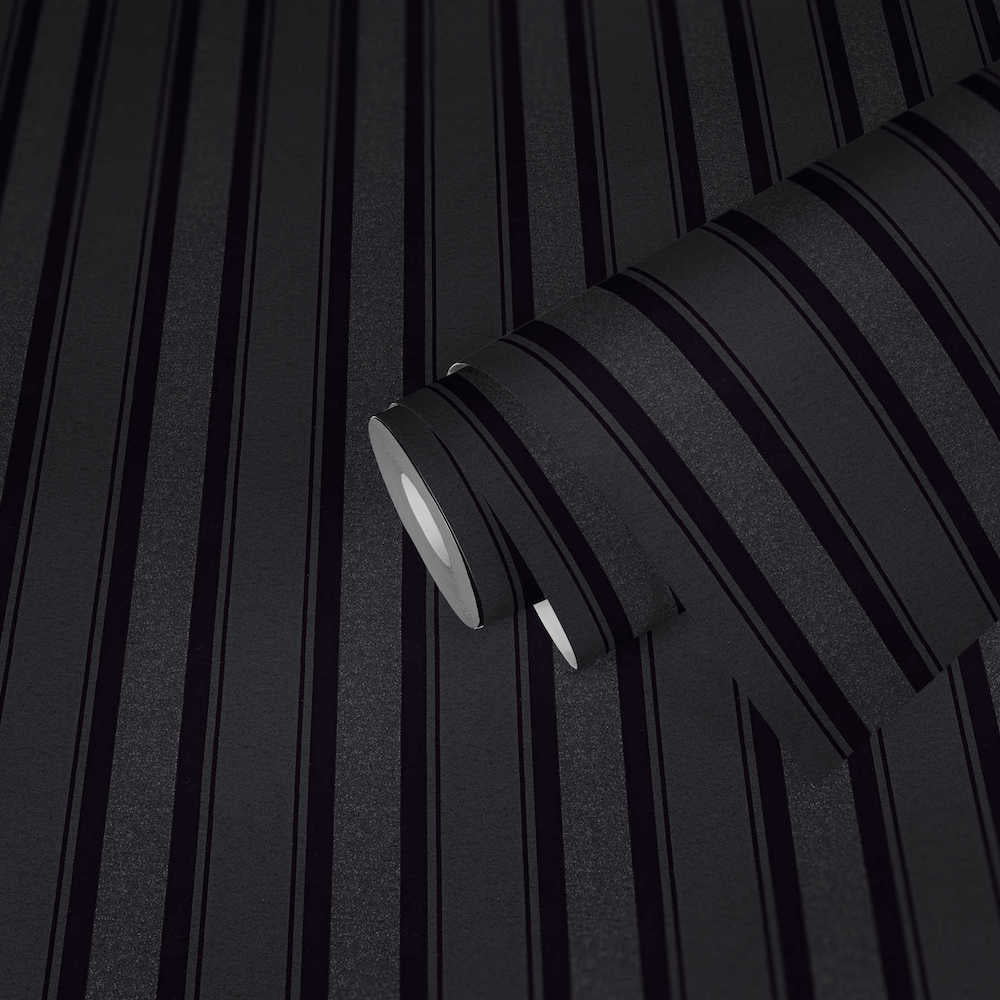 Bude 2.0 - Glitterati Stripe stripe wallpaper AS Creation    