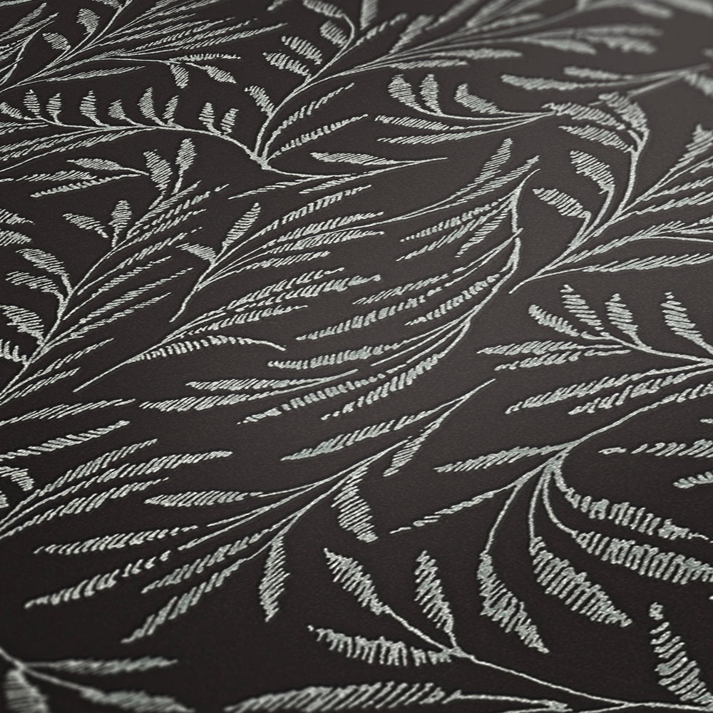 Alpha - Metallic Botanical botanical wallpaper AS Creation    