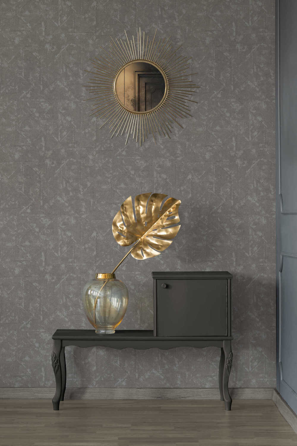 Absolutely Chic - Textured Geometry geometric wallpaper AS Creation    