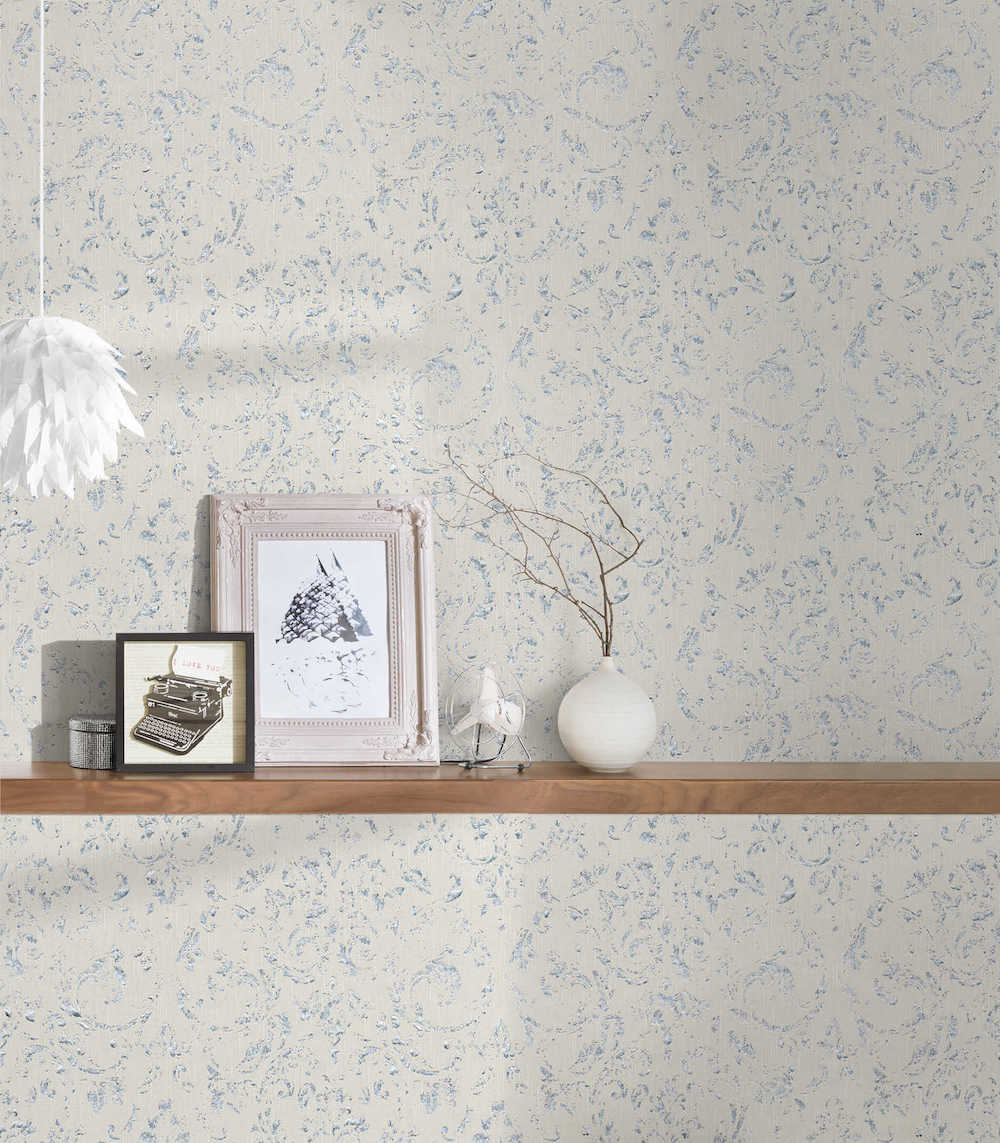 Metallic Silk textile wallpaper AS Creation    