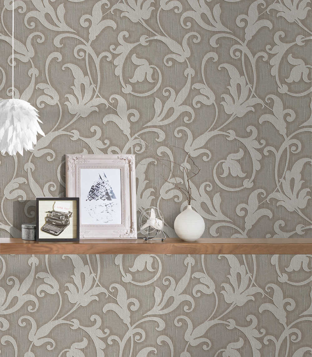 Tessuto - Fancy Filigree textile wallpaper AS Creation    