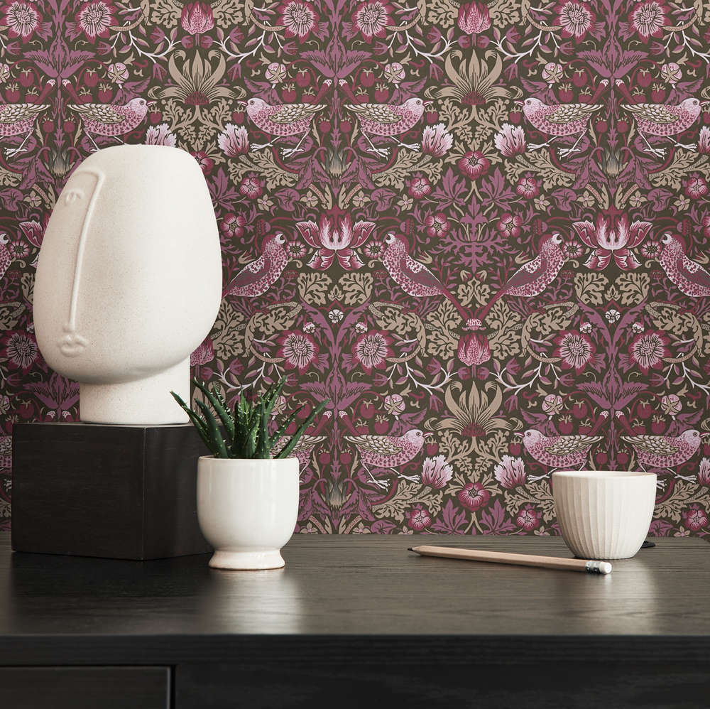 Art of Eden - Floral Motif botanical wallpaper AS Creation    