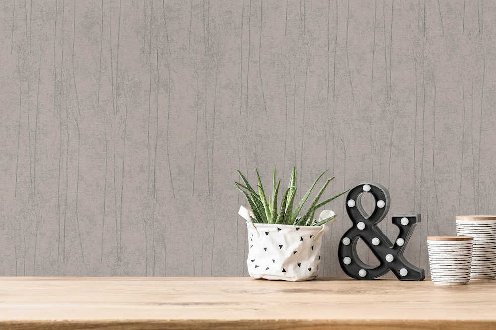 Hygge 2 -  Tall Grass botanical wallpaper AS Creation    