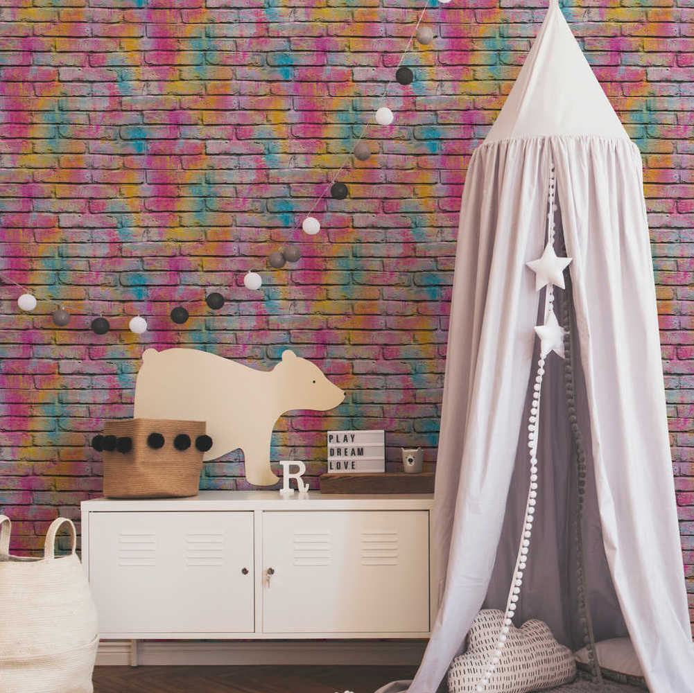 Industrial Elements - Fun Brick industrial wallpaper AS Creation    