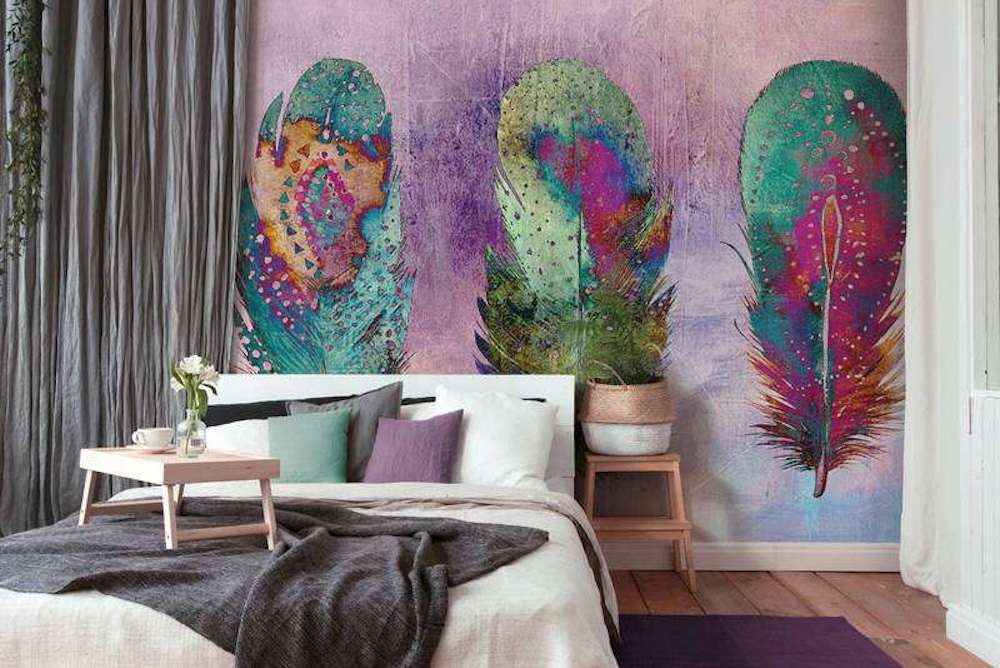 Atelier 47 - Motley Feather digital print AS Creation    